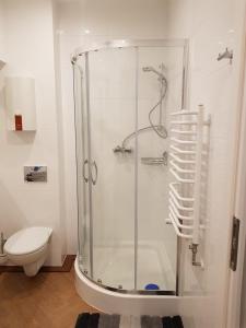 Ванная комната в Apartamenty Bednarska 2a