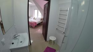 Posteľ alebo postele v izbe v ubytovaní Apartamenty Kozienice
