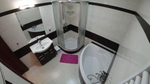 Kúpeľňa v ubytovaní Apartamenty Kozienice