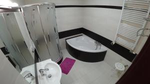 Kúpeľňa v ubytovaní Apartamenty Kozienice
