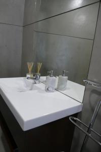 Phòng tắm tại Guest House Eça - Centro Histórico Leiria