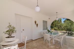Balkón nebo terasa v ubytování Amalia Country House