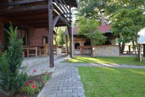 Zahrada ubytování Villa Una Dvoslap