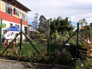 Vivienda Turistica Yerbabuena tesisinde çocuk oyun alanı
