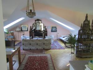 Posezení v ubytování Villa Kreuthhof Appartements