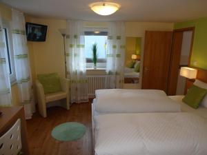 Voodi või voodid majutusasutuse Hotel Ricci toas
