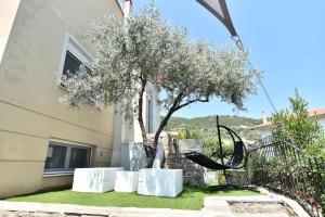 Κήπος έξω από το Alpha Delta Pool Suite