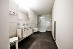 Koupelna v ubytování Hotel Münsterhof
