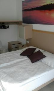 Postel nebo postele na pokoji v ubytování Jurman Apartment