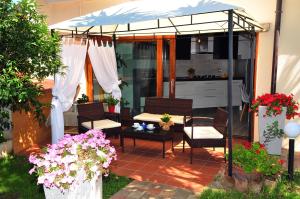 Patio nebo venkovní prostory v ubytování Brezza di Mare