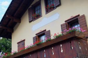 Rõdu või terrass majutusasutuses Casa Cadore