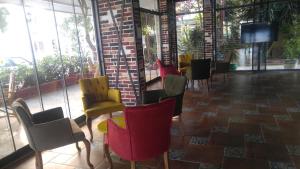 Un lugar para sentarse en Elit Apart Otel