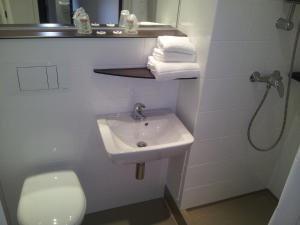 Koupelna v ubytování Fasthotel Dunkerque