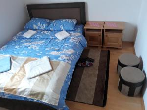 Voodi või voodid majutusasutuse Rooms Skorpijon toas
