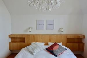 Postel nebo postele na pokoji v ubytování Apartments Milic