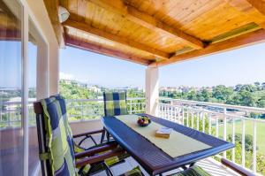 Balkón alebo terasa v ubytovaní Apartments Pavle