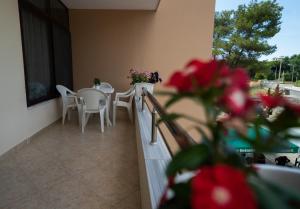 Balkón nebo terasa v ubytování Hotel Villa Aljor