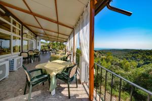 Balkoni atau teres di Albergo Godenizzo