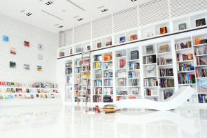 Biblioteca nel resort