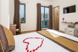 Krevet ili kreveti u jedinici u okviru objekta Fuji Hostel