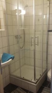 Koupelna v ubytování Gästehaus Rüger