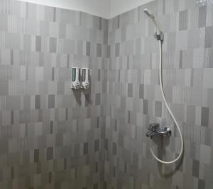 Ett badrum på Centro Bajo Hotel & Resto