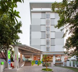 Budova, kde se hotel nachází