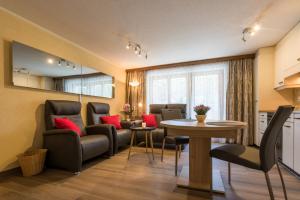 Posezení v ubytování Haus Adora + 39 fotografií