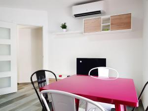 TV a/nebo společenská místnost v ubytování Apartamento Completo Plaza España