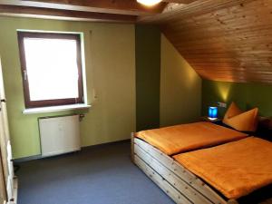Postel nebo postele na pokoji v ubytování Ferienwohnung in Linden