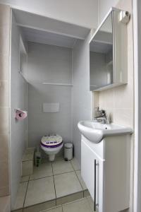 Vonios kambarys apgyvendinimo įstaigoje COCOON BERCKOIS 250M DE LA PLAGE + WIFI + PARKING PUBLIC