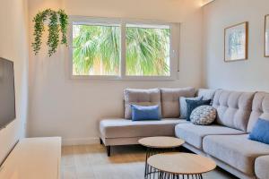 Χώρος καθιστικού στο Apartamentos 525