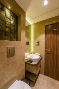 Koupelna v ubytování Hotel Orient Regency