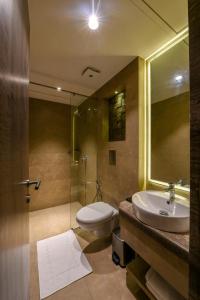 Koupelna v ubytování Hotel Orient Regency