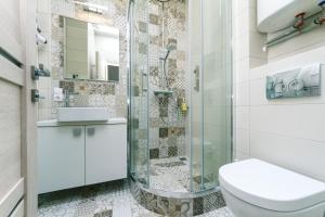 Kúpeľňa v ubytovaní Comfort Town apartment