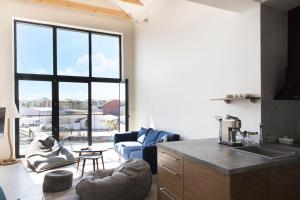 Kuchnia lub aneks kuchenny w obiekcie Apartamenty Port Ustka