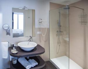 Kúpeľňa v ubytovaní Hotel Studio Inn Centrale & Milano Urban Padel