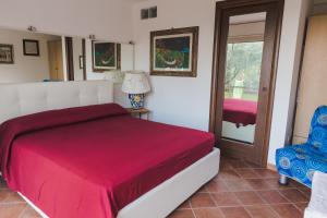 Voodi või voodid majutusasutuse Chiaro di Luna toas