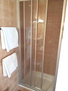 Koupelna v ubytování Haus Gröblacher