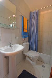 A bathroom at Ionia rooms
