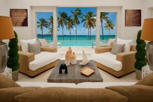 Prostor za sedenje u objektu The Liming Bequia