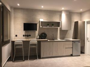 Cucina o angolo cottura di siviri suites