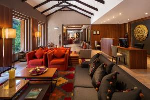 Posezení v ubytování Sumaq Machu Picchu Hotel