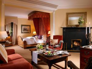 Predel za sedenje v nastanitvi The Dunraven, Adare