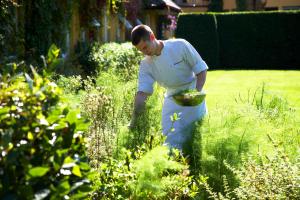 Vrt pred nastanitvijo The Dunraven, Adare