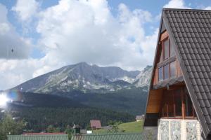 Nespecifikovaný výhled na hory nebo výhled na hory při pohledu z bed and breakfast