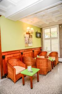 Posezení v ubytování Tchero Hotel