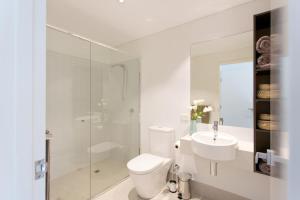A bathroom at Beachside Living - South Fremantle