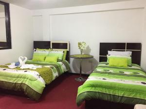 Krevet ili kreveti u jedinici u objektu Cusco Magico 3 - Guest House Santa Ursula