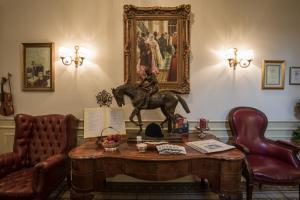 Posezení v ubytování Hotel Belle Epoque